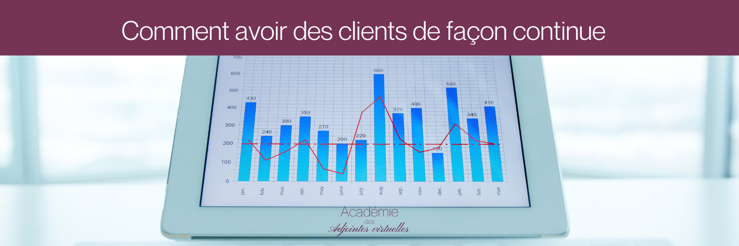Comment avoir des clients de façon continue
